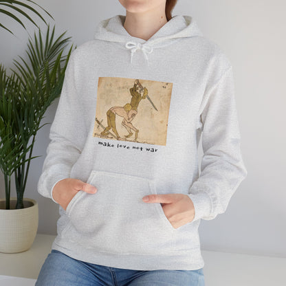 Hooded Sweatshirt- Codex Wallerstein Folio 21R (Front)