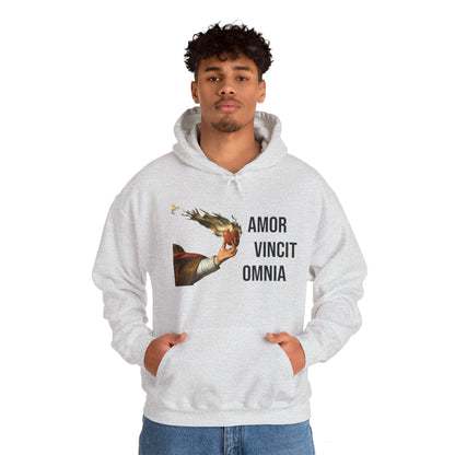 Hooded Sweatshirt- Saint Augustine by Philippe de Champaigne (Front+Back)