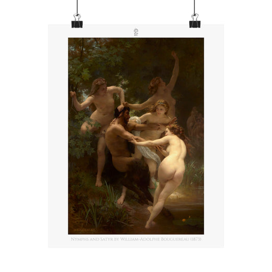 Nymphs and Satyr by William-Adolphe Bouguereau (1873)