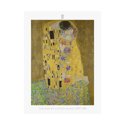 The Kiss by Gustav Klimt (1907-08)
