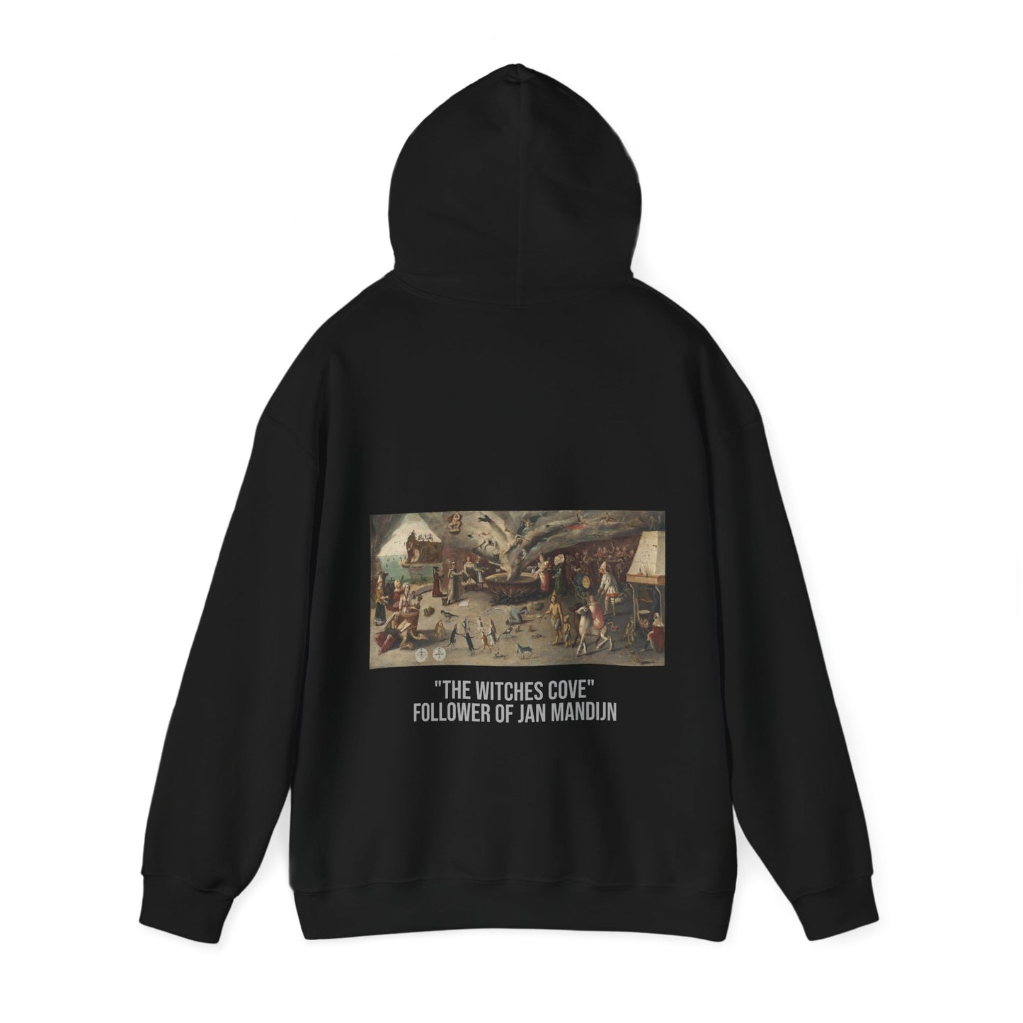 Hooded Sweatshirt- The Witches Cove (follower of Jan Mandijn) (Front+Back)