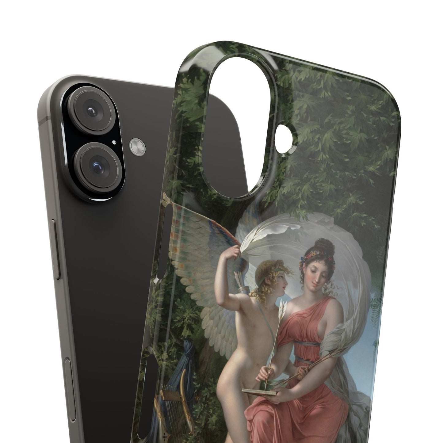 Erato, Muse of Lyrical Poetry by Charles Meynier (1800)
