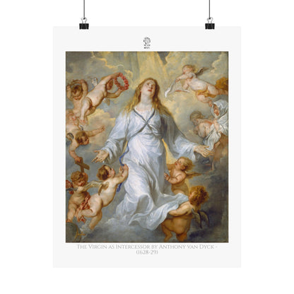 The Virgin as Intercessor - Anthony van Dyck (1628-29)