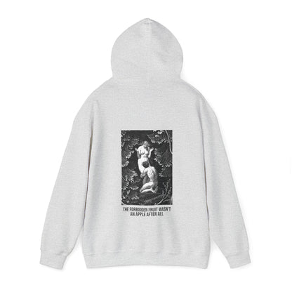 Hooded Sweatshirt- Adam and Eve in Paradise by Max Svabinsky (Front+Back)