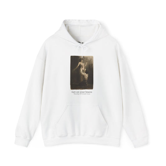 Hooded Sweatshirt- Worship of the Female Form by Almery Lobel Riche