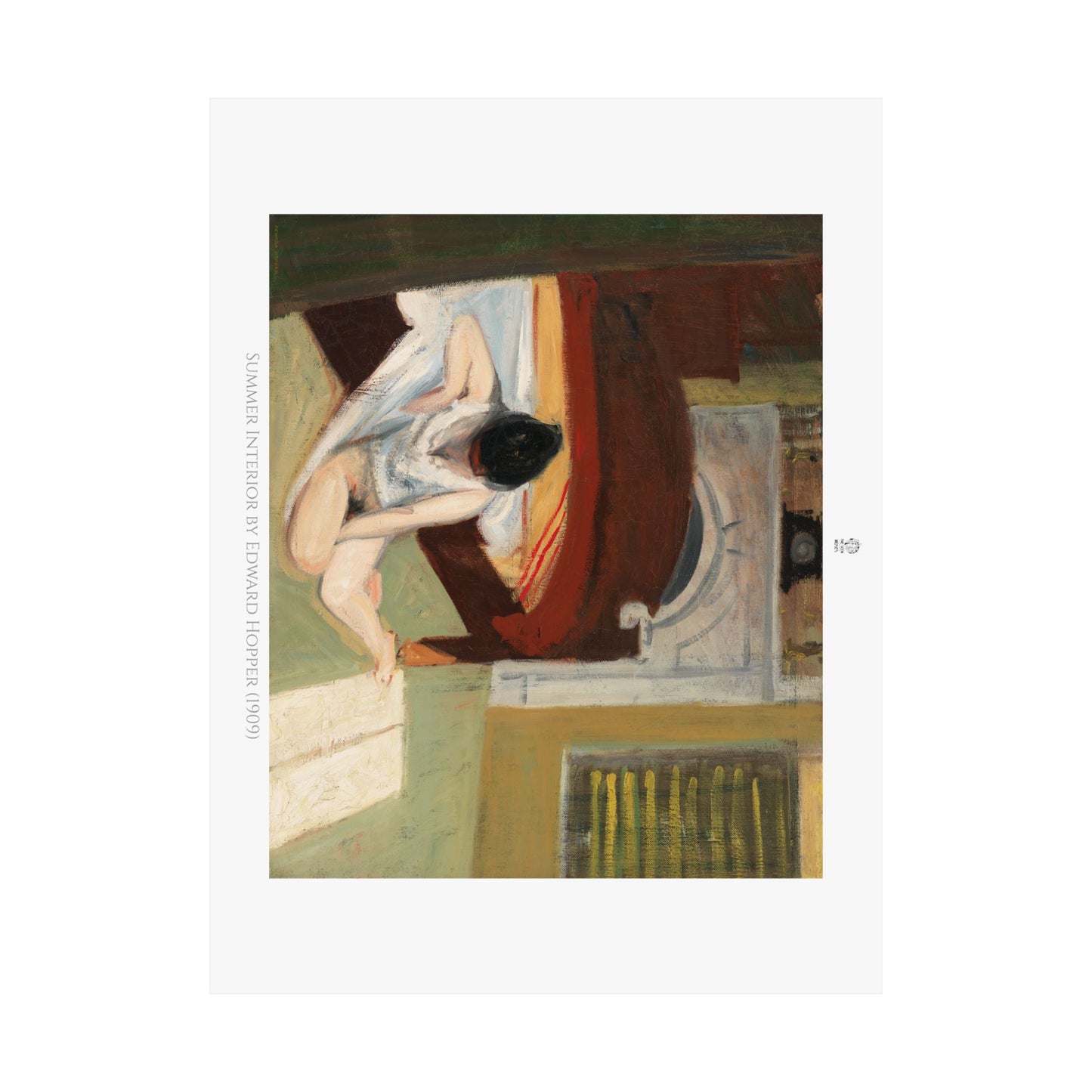 Summer Interior by Edward Hopper (1909)