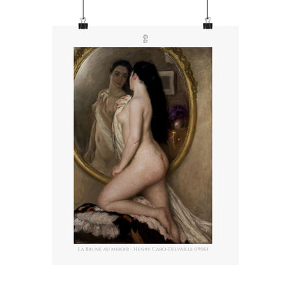 La Brune au Miroir - Henry Caro-Delvaille (1906)