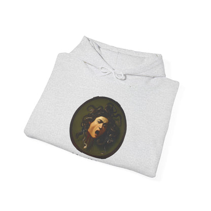 Hooded Sweatshirt- Medusa by Caravaggio (Front)