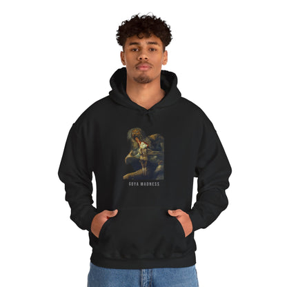 Hooded Sweatshirt - Saturn Devouring His Son by Francisco Goya (1819-23)