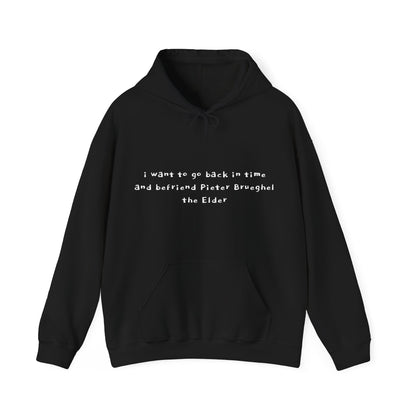 Hooded Sweatshirt- Dulle Griet by Pieter Brueghel the Elder (Front+Back)