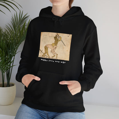 Hooded Sweatshirt- Codex Wallerstein Folio 21R (Front)