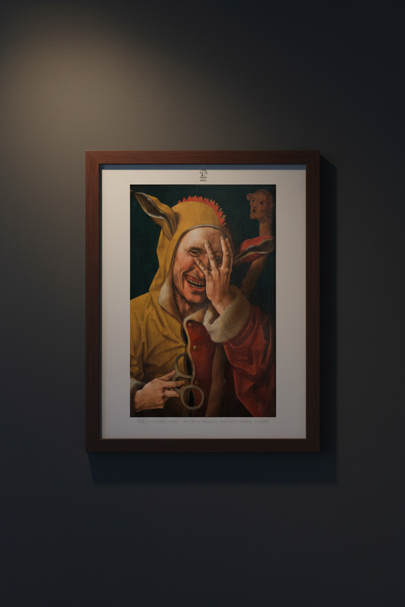The Laughing Fool - Jacob Cornelisz van Oostsanen (c.1500)