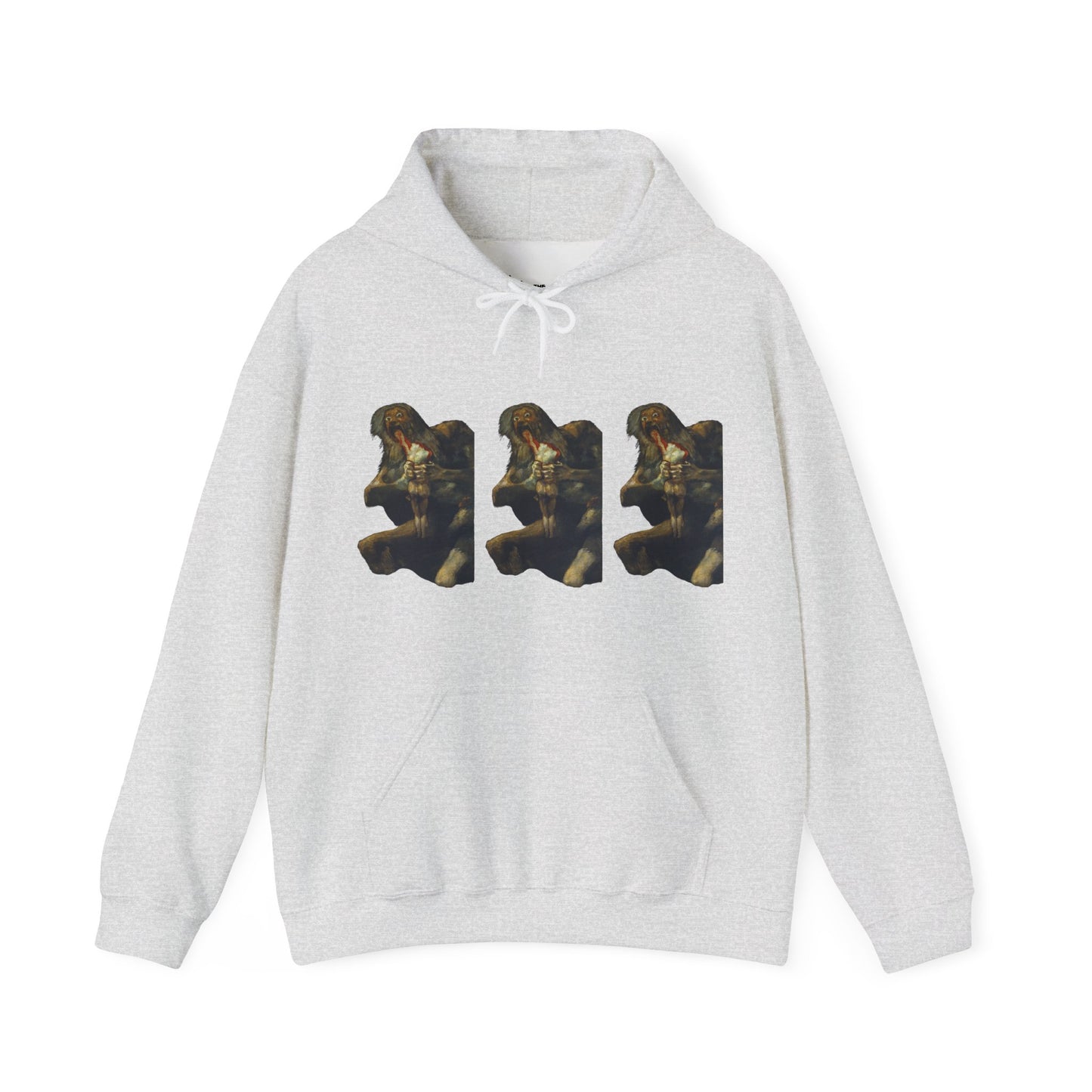Hooded Sweatshirt - Saturn Devouring His Son by Francisco Goya (1819-23)