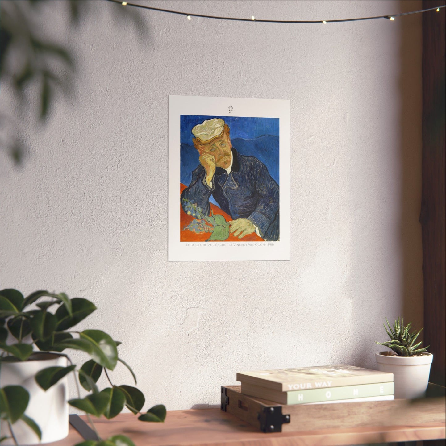 Le docteur Paul Gachet by Vincent Van Gogh (1890)