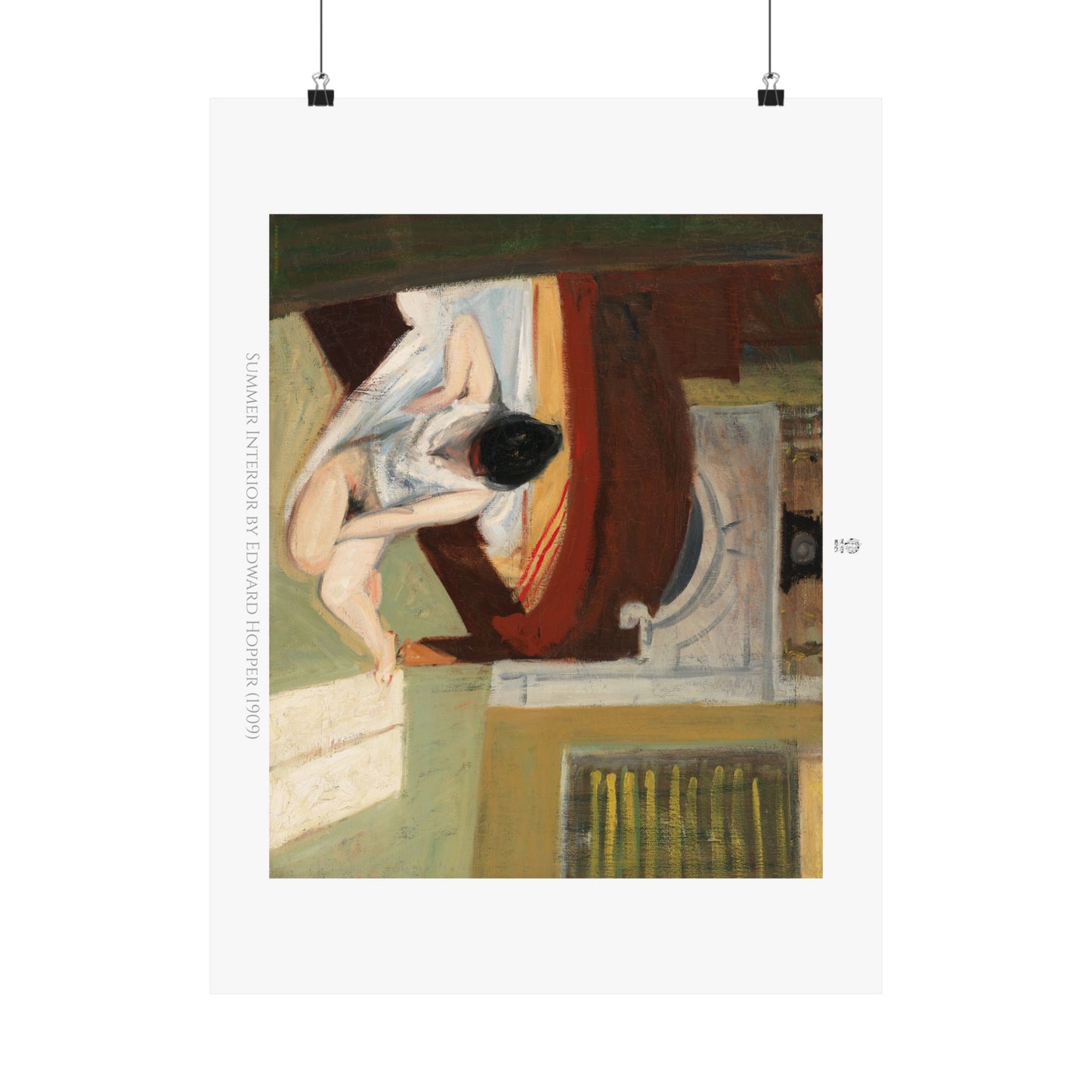 Summer Interior by Edward Hopper (1909)