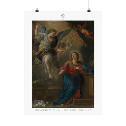 The Annunciation - Luca Giordano (1672)