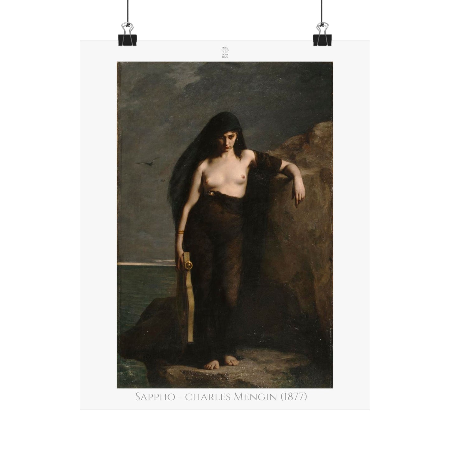 Sappho, by Charles Mengin (1877)