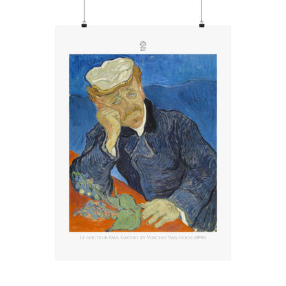 Le docteur Paul Gachet by Vincent Van Gogh (1890)