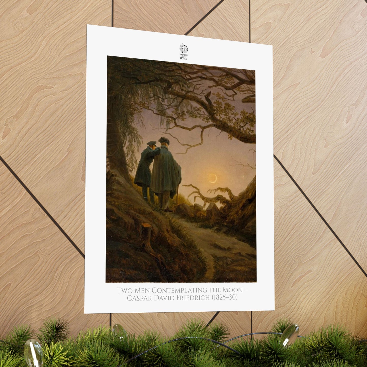 Two Men Contemplating the Moon -  Caspar David Friedrich (1825–30)