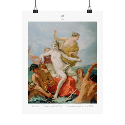 Triumph of the Marine Venus - Sebastiano Ricci (c.1713)