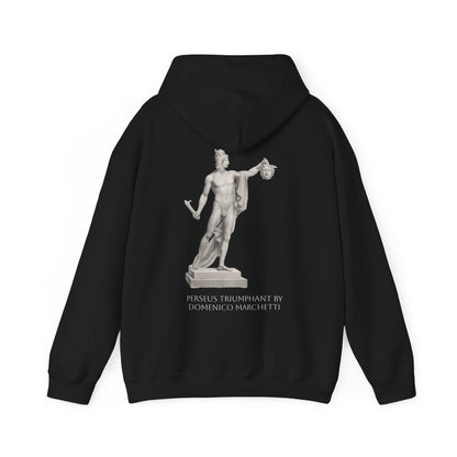 Hooded Sweatshirt - Perseus Triumphant by Domenico Marchetti