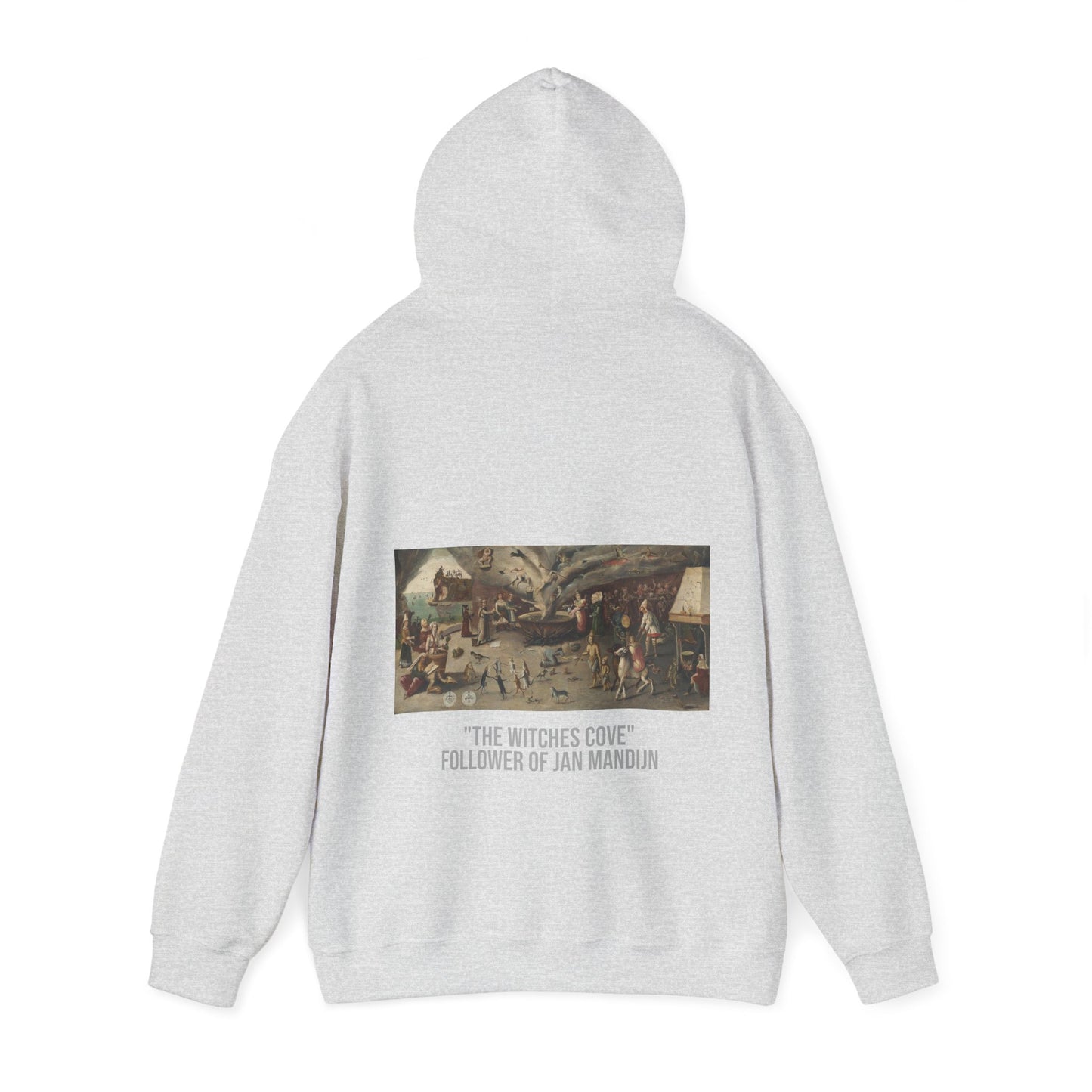 Hooded Sweatshirt- The Witches Cove (follower of Jan Mandijn) (Front+Back)