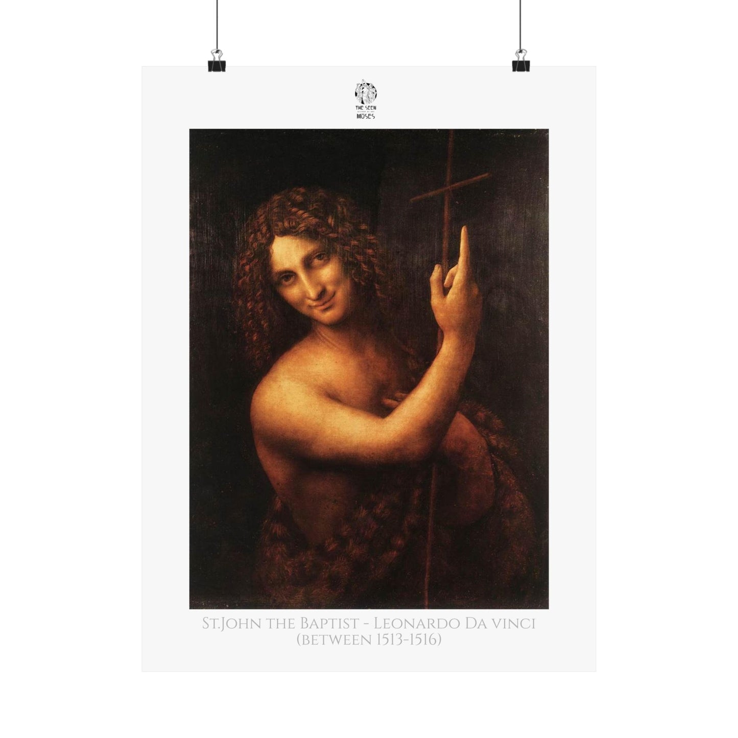 St John the Baptist - Leonardo da Vinci (between 1513-1516)