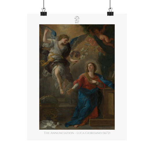 The Annunciation - Luca Giordano (1672)