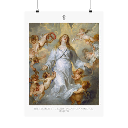 The Virgin as Intercessor - Anthony van Dyck (1628-29)