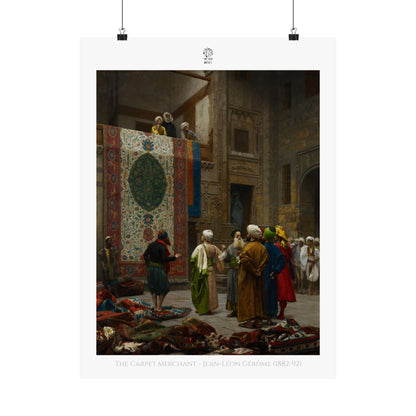 The Carpet Merchant - Jean-Léon Gérôme (1882-92)