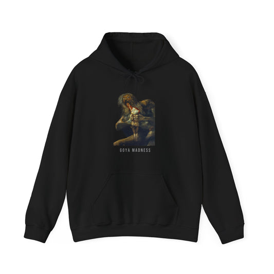 Hooded Sweatshirt - Saturn Devouring His Son by Francisco Goya (1819-23)