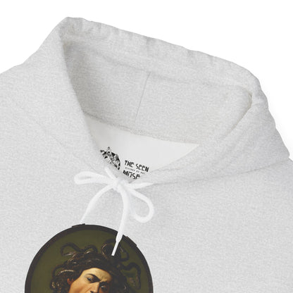 Hooded Sweatshirt- Medusa by Caravaggio (Front)