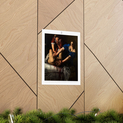 Judith Beheading Holofernes by Artemisia Gentileschi (c.1612-13)