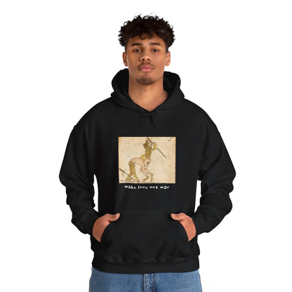 Hooded Sweatshirt- Codex Wallerstein Folio 21R (Front)