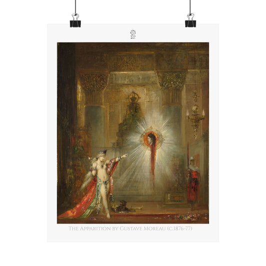 The Apparition by Gustave Moreau (c.1876-77)