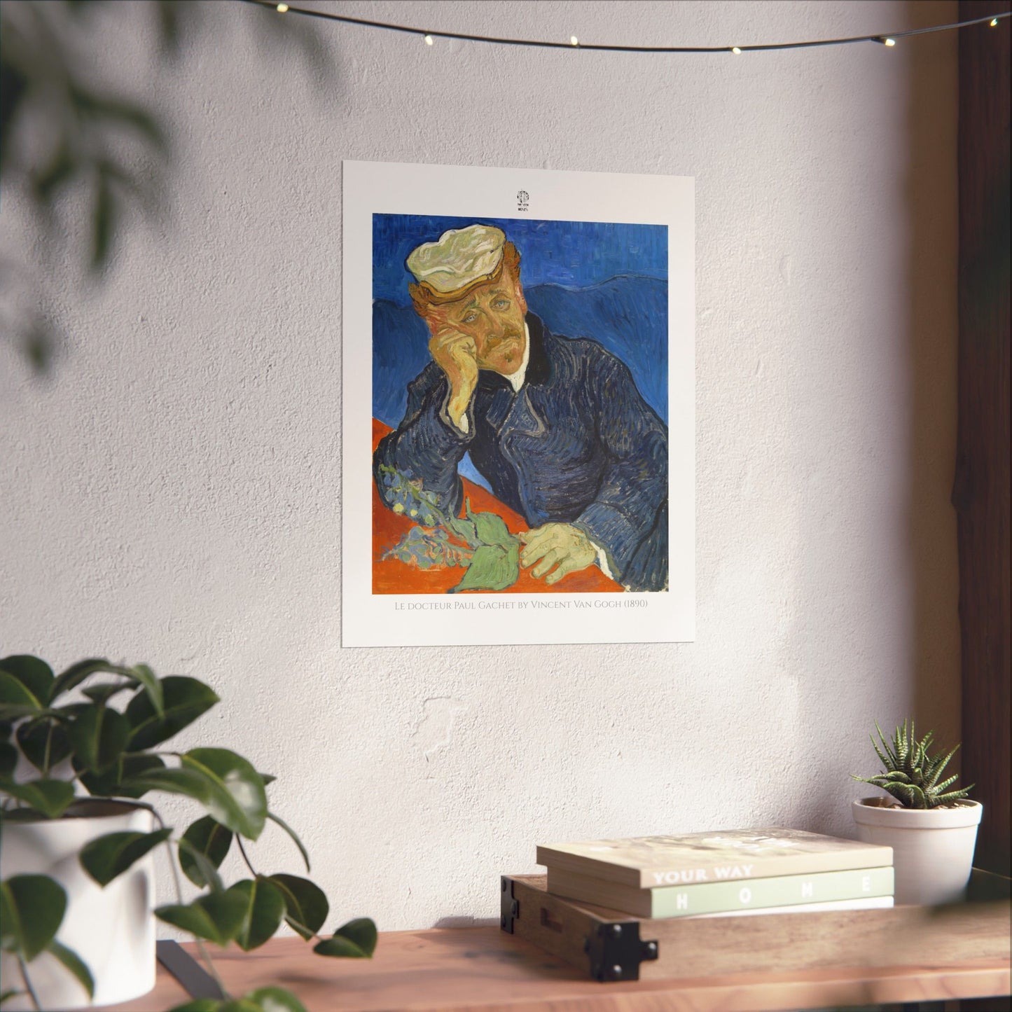 Le docteur Paul Gachet by Vincent Van Gogh (1890)