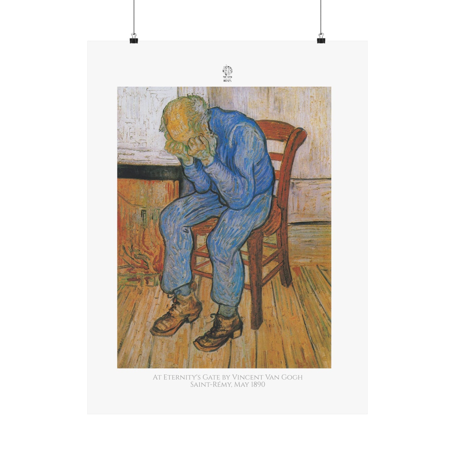 At Eternity's Gate by Vincent Van Gogh Saint-Rémy, May 1890