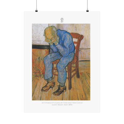 At Eternity's Gate by Vincent Van Gogh Saint-Rémy, May 1890