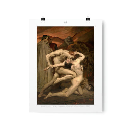 Dante and Virgil - William Adolphe Bouguereau (1850)