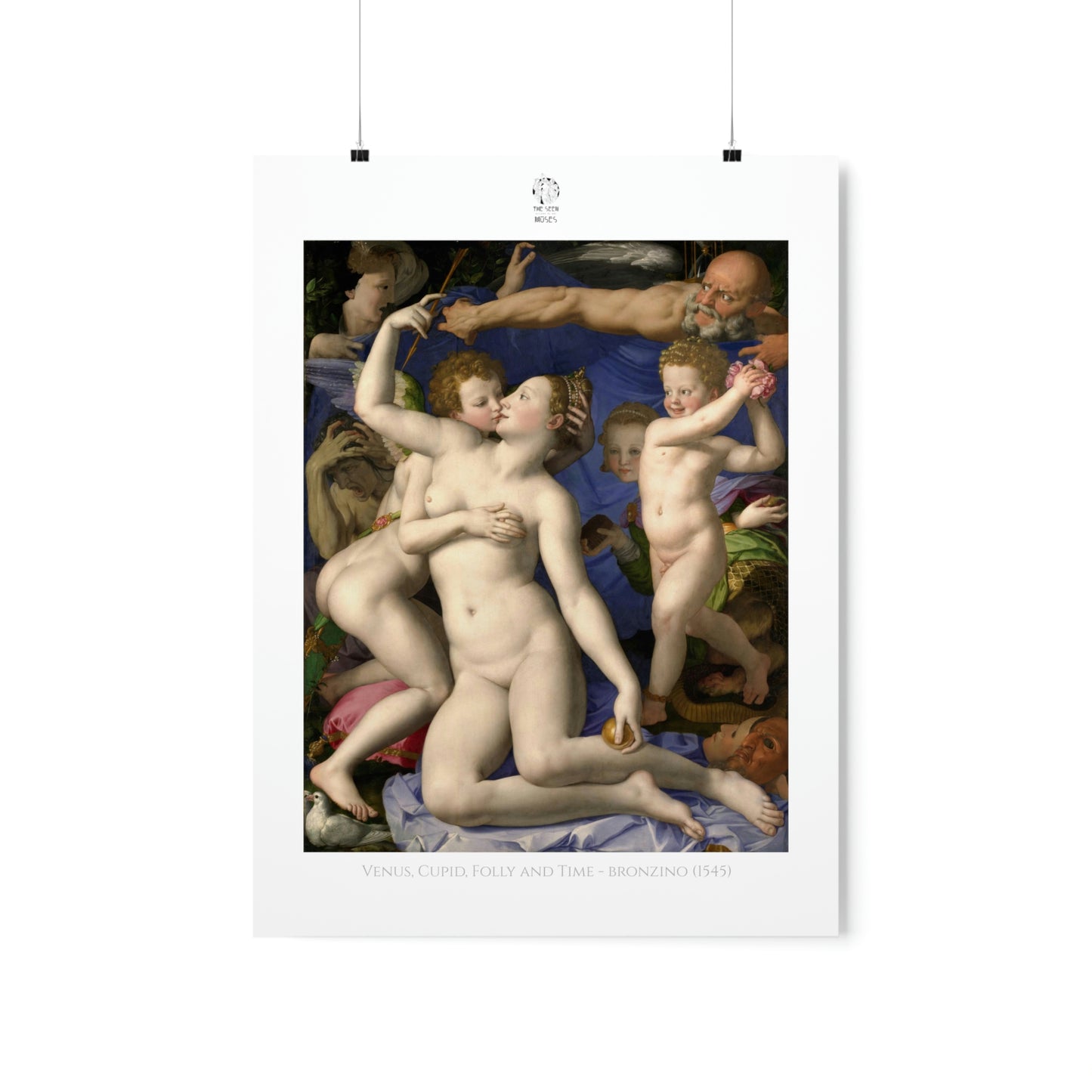 Venus, Cupid, Folly and Time - Bronzino (1545)